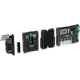 Набор бит и головок торцевых с трещеткой Wera Tool-Check Modular Set 1+набор шестигранников (50 предметов) (05049020001) - изображение 3