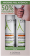Żel pod prysznic A-Derma Exomega Control do skóry atopowej 2 x 500 ml (3282779339889) - obraz 1