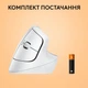 Беспроводная мышь Logitech Lift for Mac Vertical Ergonomic Mouse, 400-4000DPI, 1хАА, Off White (910-006477) - изображение 14