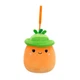 М'яка іграшка на кліпсі Squishmallows – Морквинка Кароліна 9 см (6900007512442) - зображення 2