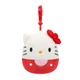Мягкая игрушка на клипсе Squishmallows - Хеллоу Китти (9 cm) - изображение 1