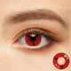 Линзы цветные Magister без диоптрий 3 Magatama Red + контейнер для хранения - изображение 5