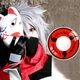 Линзы цветные Magister без диоптрий 3 Magatama Red + контейнер для хранения - изображение 4