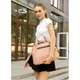 Жіноча спортивна сумка Sambag Vogue BKS пудра - зображення 12