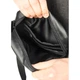 Чоловіча сумка месенджер з екошкіри Sambag Makros чорна - изображение 8