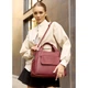Жіноча спортивна сумка Sambag Vogue BKS бордо - изображение 2