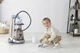 Игровой набор тележка для уборки Smoby Toys Rowenta с пылесосом со звуковым эффектом 9 аксессуаров (7600330325) - изображение 11