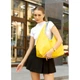 Жіноча сумка Sambag HOBO L жовто-блакитна - изображение 6
