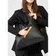 Жіноча сумочка Sambag HOBO M чорна - изображение 10