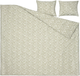 Komplet pościeli Ikea Sorgmantel 200 x 200 / 50 x 60 cm Biały/Zielony (205.494.75) - obraz 2
