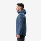 Куртка чоловіча Trek 100 гірський трекінг капюшон -5°C синя 3XL - изображение 8