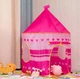 Игровая палатка домик для девочки Замок розовая - изображение 1