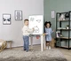 Двосторонній мольберт Smoby Toys Літери та цифри з боксами для аксесуарів та палітрою для фарб 13 аксесуарів 58 х 125 см (7600410106) - зображення 6