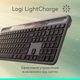 Клавиатура беспроводная Logitech Slim Solar+ Bluetooth Graphite (920-013764) - изображение 3