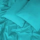 Простынь на резинке MirSon евро 200x200+25 см 11-2208 Mint Бязь Premium (2200001082335) - изображение 3