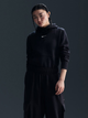Bluza damska z kapturem ocieplana Nike W Nsw Phnx Flc Std Po Hoodie HF6839-010 XL Czarna (197596138290) - obraz 1