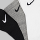 Набір підліткових шкарпеток бавовняних 3 пари для хлопчика Nike U Nk Everyday Csh Ankl 3Pr 132 SX7667-964 34-38 (S) Чорний/Сірий/Білий (194955549209) - зображення 8