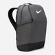 Plecak sportowy materialowy A4 24L Nike Nk Brsla M Bkpk - 9.5 (24L) DH7709-068 Szary (195871703614) - obraz 4