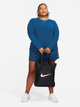 Torba shopper damska Nike Nk Gym Tote DR7217-010 Czarna (196154136440) - obraz 9
