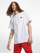 Футболка бавовняна довга чоловіча Nike M Nsw Club Tee AR4997-101 XL Біла (191888618392) - зображення 1