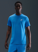 Футболка бавовняна довга чоловіча Nike M Nsw Club Tee AR4997-435 XL Синя (193147811995) - зображення 1