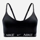 Top sportowy damski Nike W Nk Df Indy Lgt Spt Bra FD1062-011 L Czarny (197595465953) - obraz 8