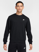 Bluza bez kaptura męska Nike M Nk Club Ft Crew FN3888-010 XL Czarna (197593336637) - obraz 1