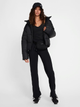 Spodnie sportowe damskie z wysokim stanem Nike W Nk Df One Hr Fldovr Pant FV7848-010 S Czarne (197596160871) - obraz 3