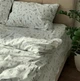 Комплект постельного белья LavSon Фланель Байка Полутораспальный 150х220 с простыней на резинке 90х200х25 Веточка шоколад - изображение 2