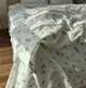 Комплект постельного белья LavSon Фланель Байка Полутораспальный 150х220 с простыней на резинке 90х200х25 Веточка шоколад - изображение 4