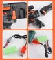 Игрушечный автомат NERF M416 на мягких шарах 102 см аккумуляторный зеленый - изображение 5