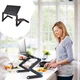 Складной столик с активным охлаждением для ноутбука трансформер переносная подставка Laptop Table T8 - изображение 6