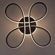Светодиодная потолочная люстра 112W с пультом, 3 режима света, ширина 40 см, dimmer Sneha (99521416124) - изображение 6