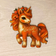 Декоративная игрушка-декор Luxyart Единорог 6х7 см Разноцветный (DN-879) - изображение 2