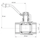 Кран кульовий KOER 1 1/2" ГГР (KR.214) (KR0021) - зображення 5