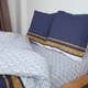 Постельное белье ТЕП Happy Sleep Statly полуторное наволочки 50х70 см Синий (16420150215) - изображение 3