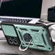 Протиударний чохол Armor Ring + захиcт камери для Redmi Note 12 (Redmi Note 12 4G) case Simon зелений - изображение 14