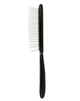 Расчёска Superbrush для нарощенных волос. Продувная, черная/белая - изображение 2