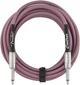 Кабель инструментальный Fender Cable Contour Series 15' Burgundy Mist - изображение 2