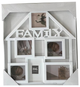 Фоторамка-колаж EVG Inno ZB-6-4550 FAMILY HOUSE COLLAGE 6 на 6 фото білий - изображение 1