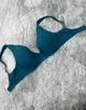 Бавовняний бюстгальтер планж Thirdlove Cotton Plunge Bra - смарагдовий - 75D - изображение 4