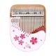 Калимба Hluru KBP21 Pink Sakura (21 язычков, смола/бук) + кейс в подарок! - изображение 4