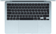Laptop Apple MacBook Air 13.6" M4 16/256GB 2025 (MC6T4ZE/A) Sky Blue - obraz 2
