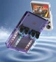 Игровая консоль R36S в стильном фиолетовом цвете с объёмом памяти 128GB - изображение 4
