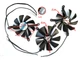 Вентилятор кулер для видеокарты XFX RX 5700XT 6700XT 6750XT Champion CF1010U12S (CF1015U12S FDC10U12S9-C PLD10015B12H PLA09215B12H CF1015U12D CF9015U12D) комплект 3 шт (№361) - изображение 3