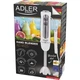 Блендер ручной Adler 1500W 5 скоростей белый (LKMTR_882612) - изображение 6