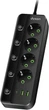 Сетевой фильтр-удлинитель Dyxon PRO-1097 5.0 м 4 розетки 2 USB-A 1 USB-C (PD) Black (DXN-1097-5M-4-B) - изображение 1