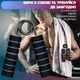 Еспандер кистьовий металевий 200LB, 90кг ( 200LB), з накладками, чорний - зображення 3
