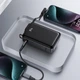 Повербанк — потужна швидка зарядка для ноутбука та смартфону 67W ACEFAST M4 20000mAh PD 3.0 + QC 3.0 з 2×USB-C та цифровим дисплеєм - зображення 2