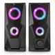 Акустична система YENKEE YSP 2003RGB USB Speaker PC 2.0 з підсвіткою Чорна (45015339) - зображення 4